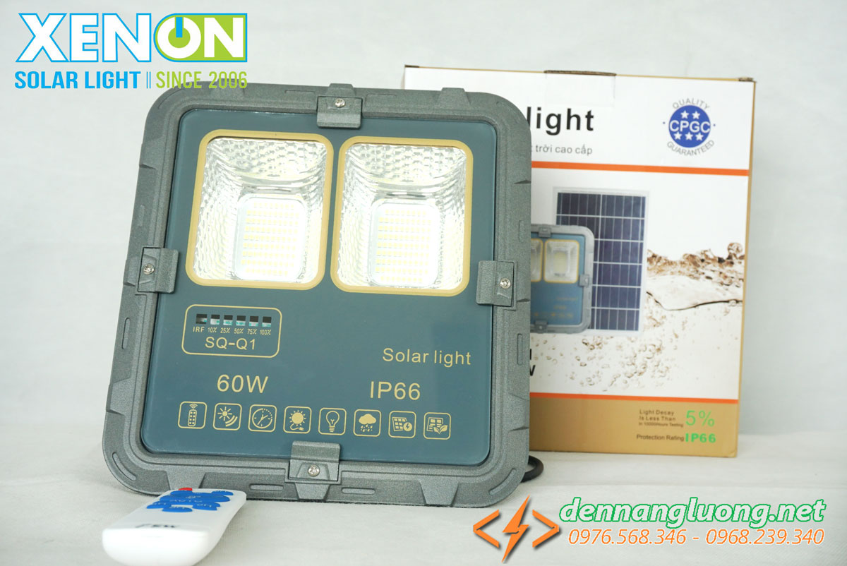 Đèn pha led năng lượng mặt trời Xenon