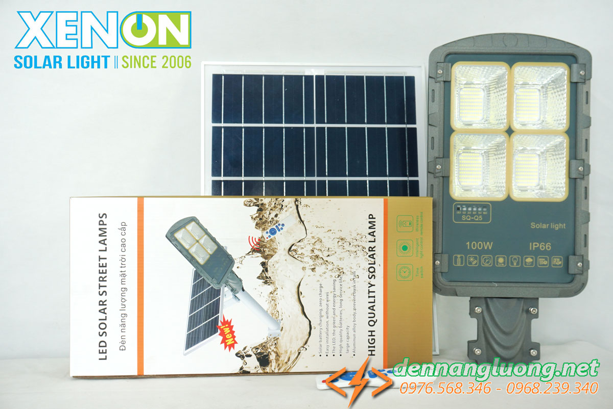 Đèn đường năng lượng mặt trời Xenon