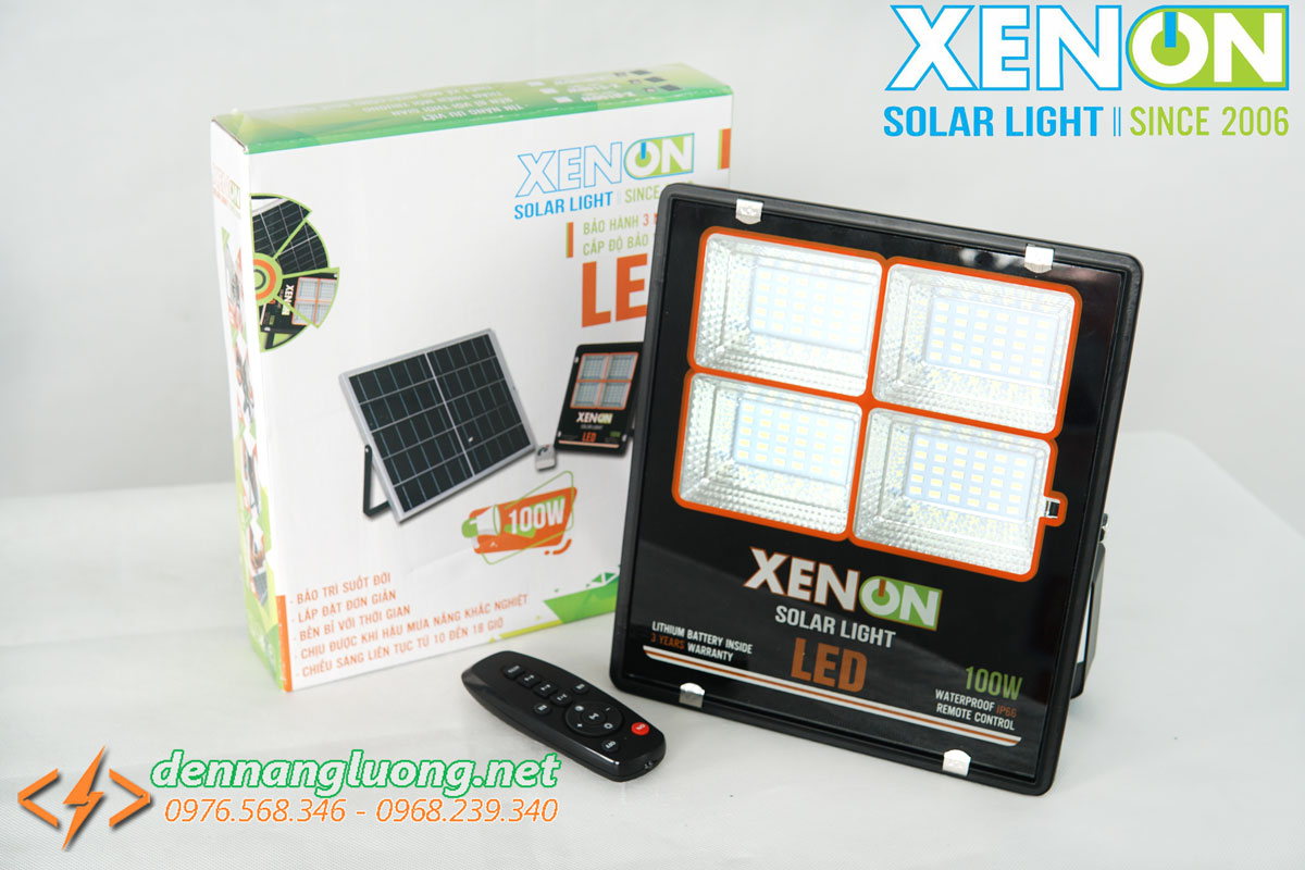 Đèn pha led năng lượng mặt trời Xenon