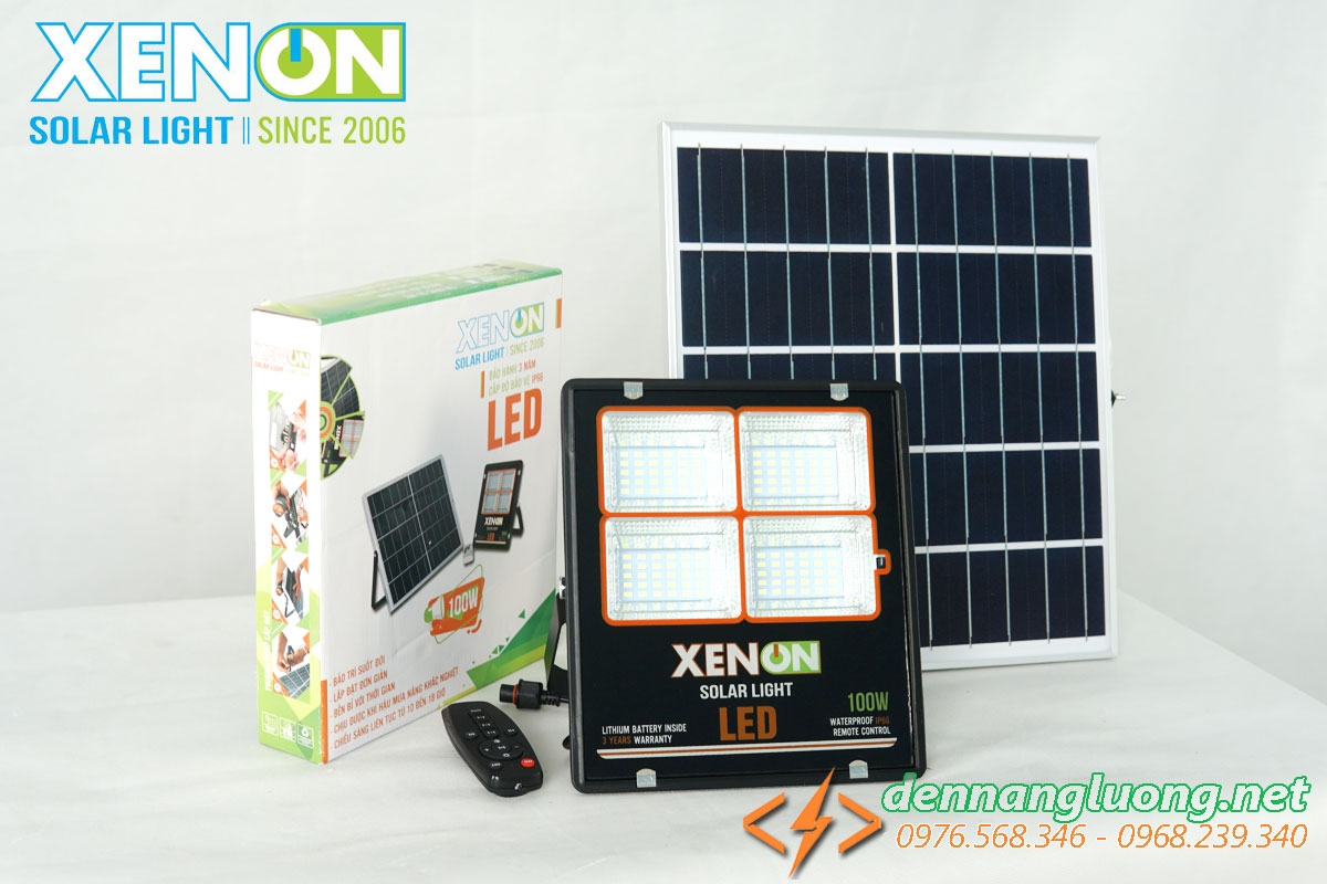 Đèn pha led năng lượng mặt trời Xenon