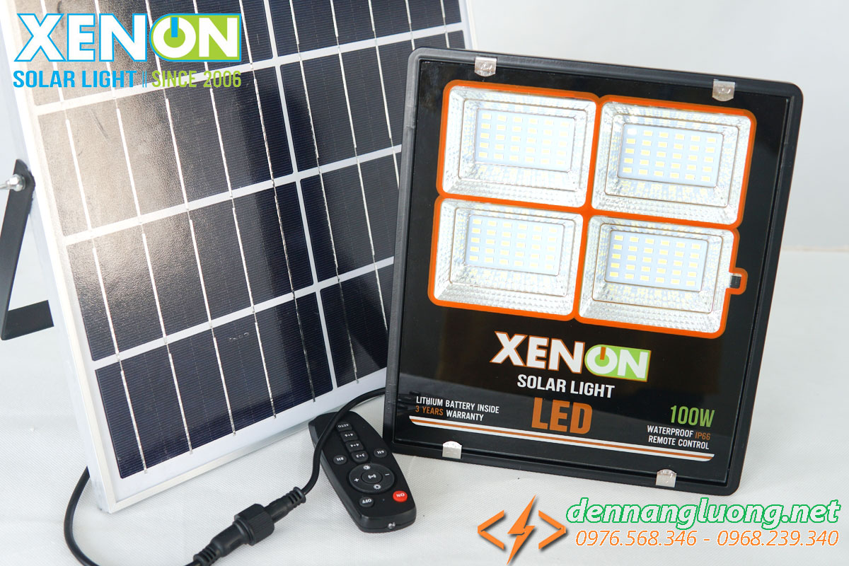 Đèn pha led năng lượng mặt trời Xenon