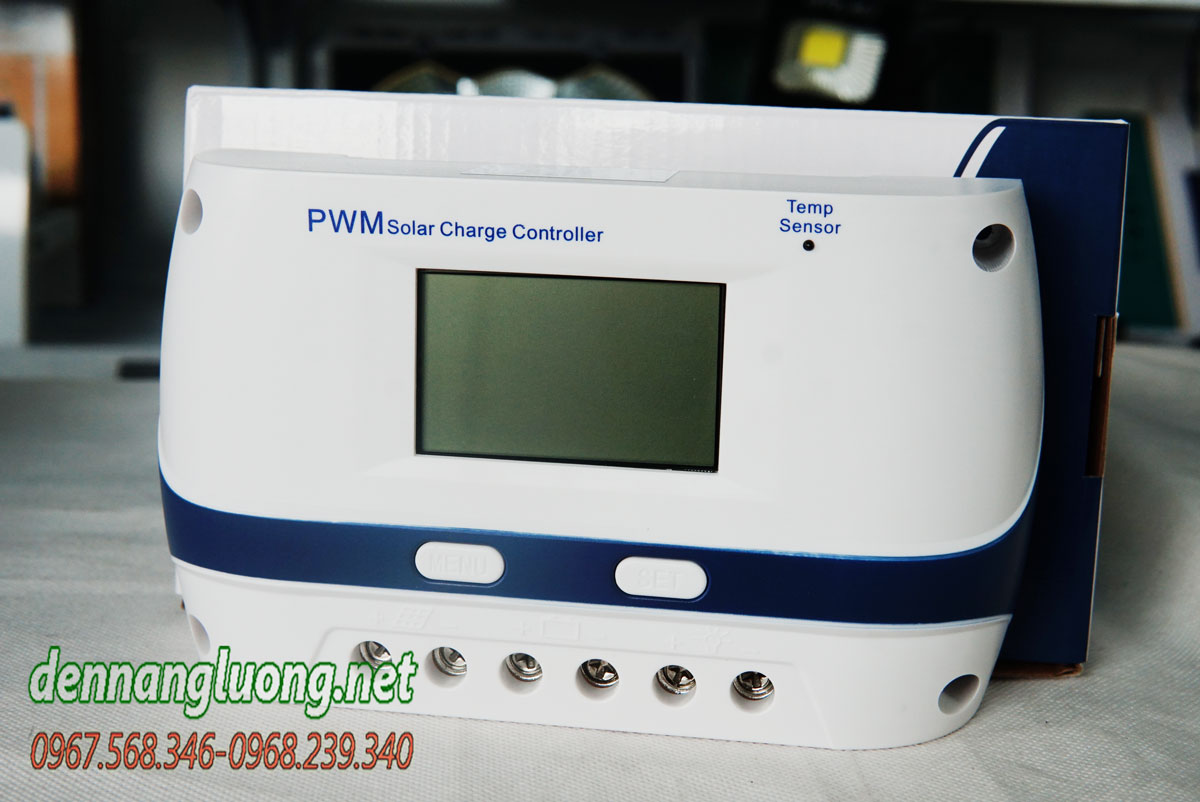 Bộ điều khiển sạc năng lượng mặt trời 60A PWM chính hãng - PWM60A