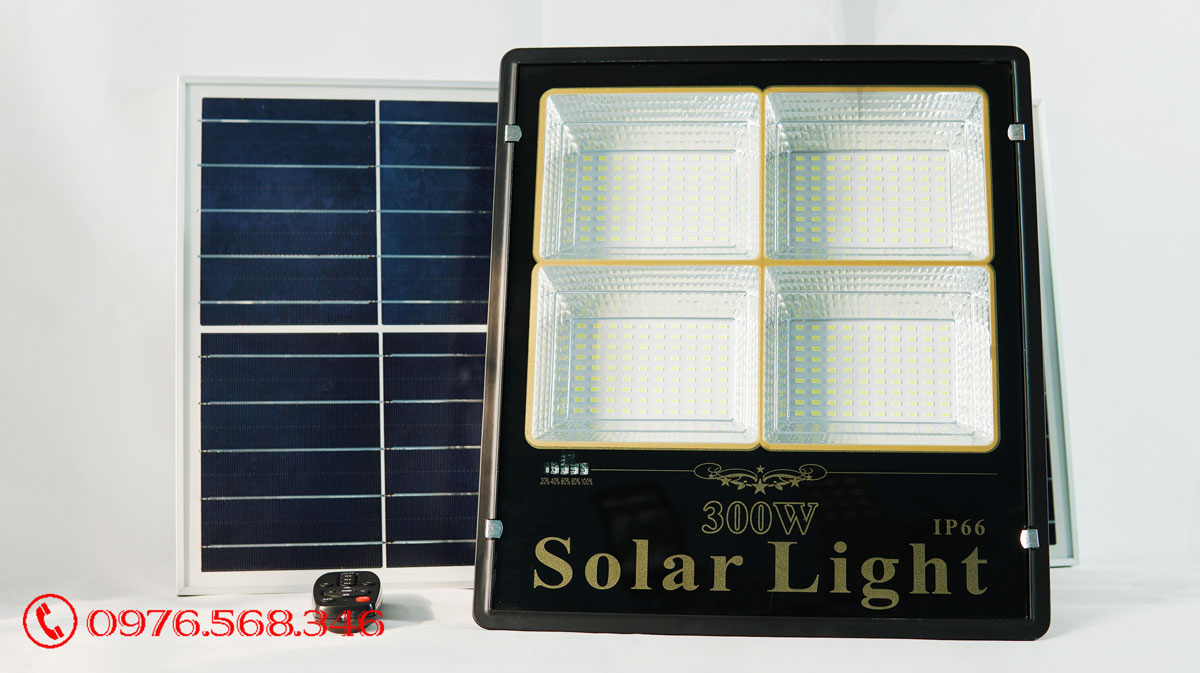Đèn pha năng lượng mặt trời cao cấp RP4-300W