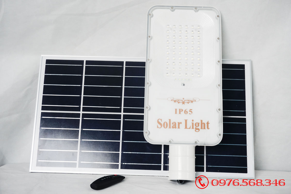 Đèn đường năng lượng mặt trời 200W siêu sáng Solarlight - E200