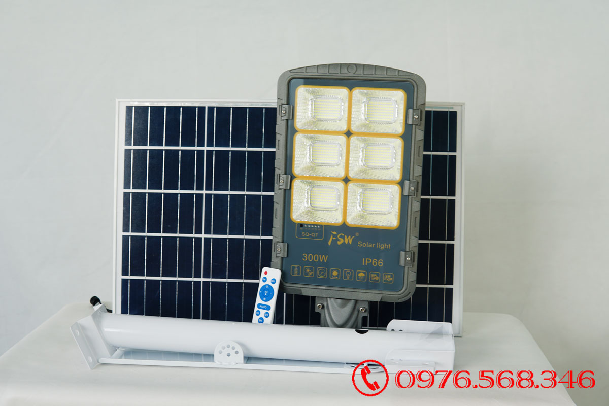 Đèn đường năng lượng mặt trời FSW - D300W