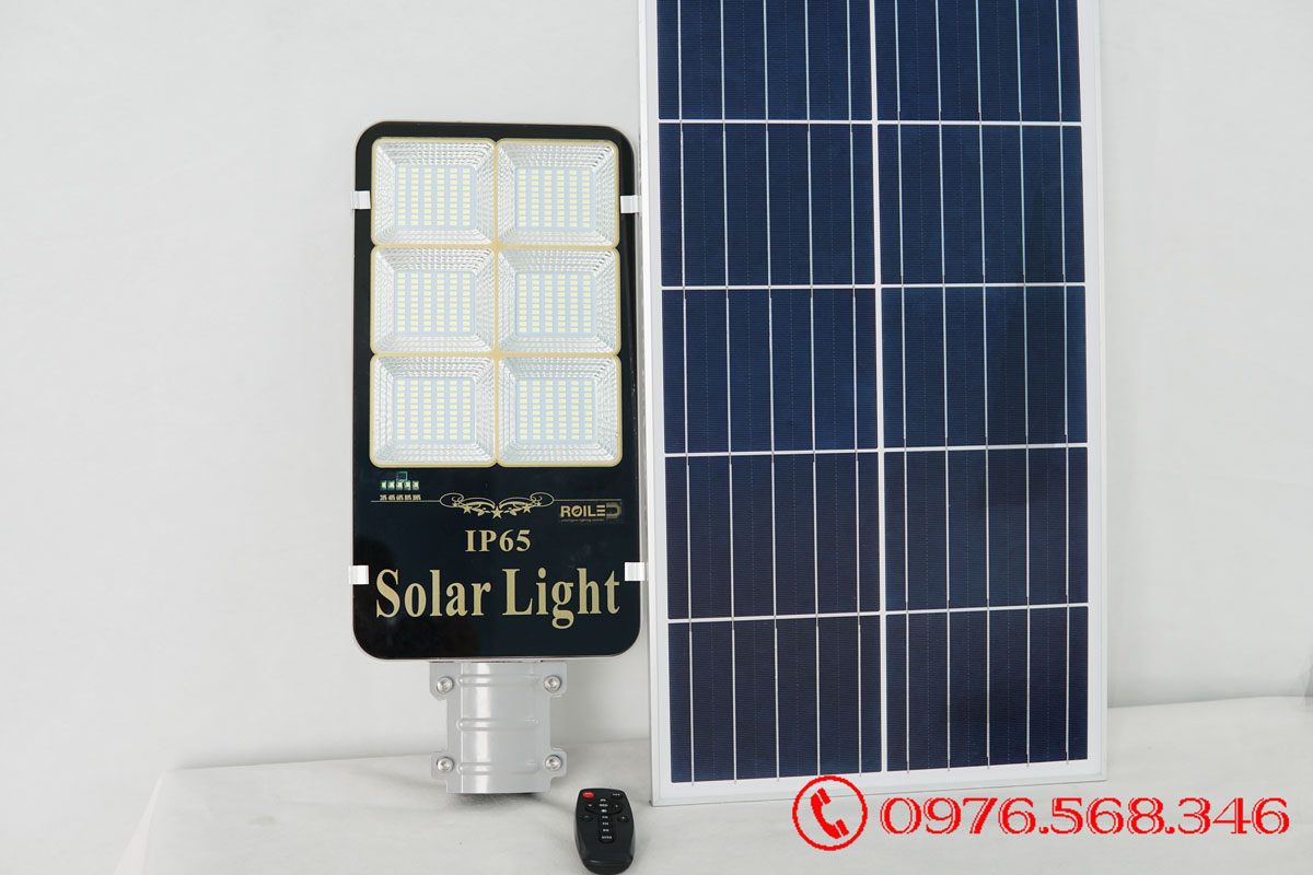 Đèn đường năng lượng mặt trời cao cấp Roiled RA-300W