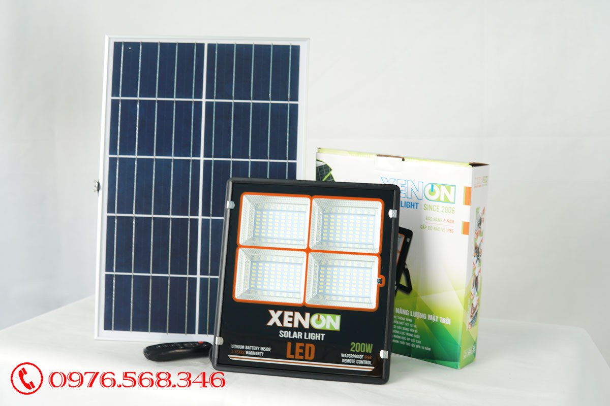 Đèn pha năng lượng mặt trời Xenon C-200W