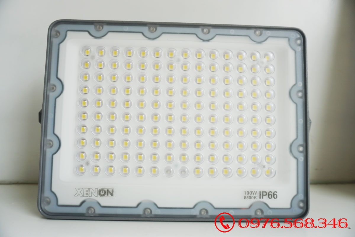 Đèn pha năng lượng mặt trời cao cấp Xenon Deluxe DL-100W