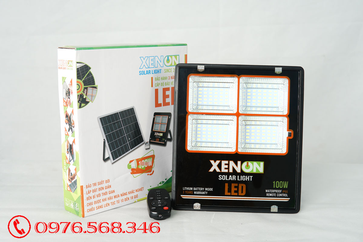 Đèn pha năng lượng mặt trời Xenon C-100W