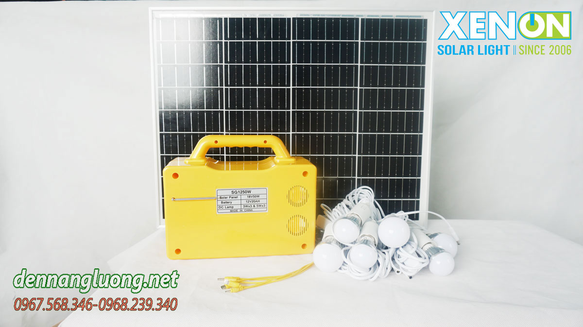 Máy phát điện Xenon X1250W Năng Lượng Mặt Trời