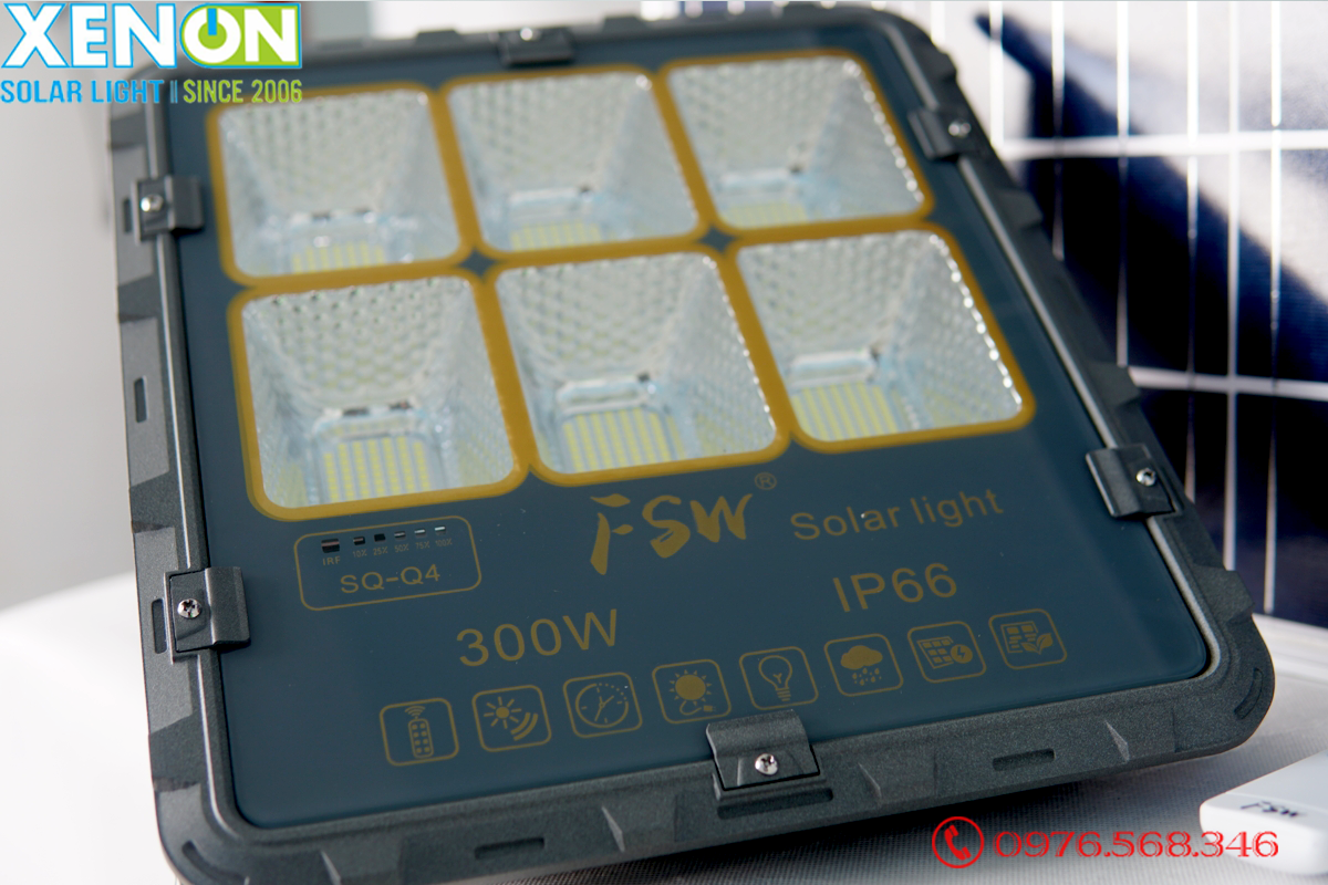 Đèn pha Solar Light DL300W | năng lượng mặt trời | thiết kế mới 2021