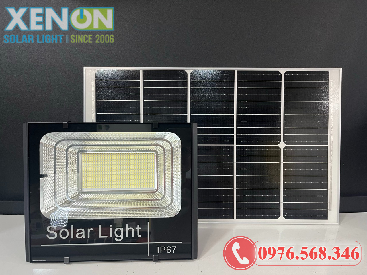 Đèn Pha Năng Lượng Mặt Trời 400W TC-400 Giá Tốt