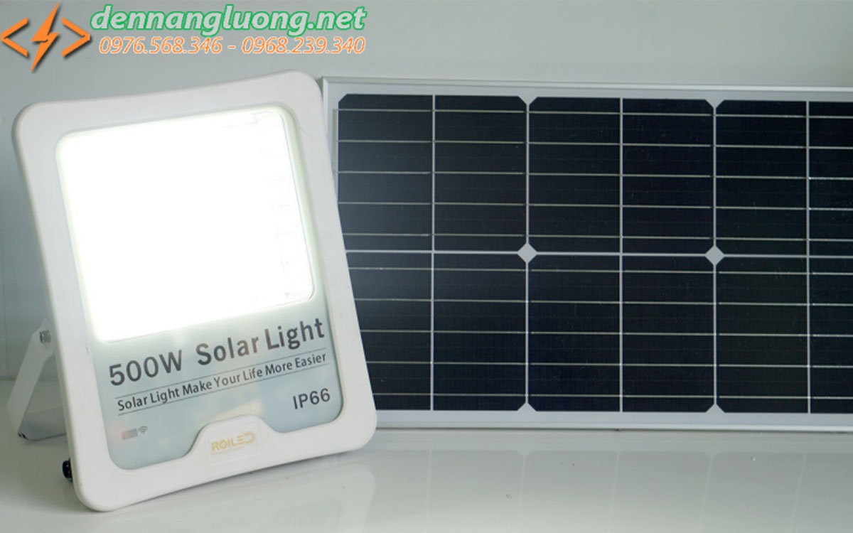 Đèn pha Roiled 500W| năng lượng mặt trời
