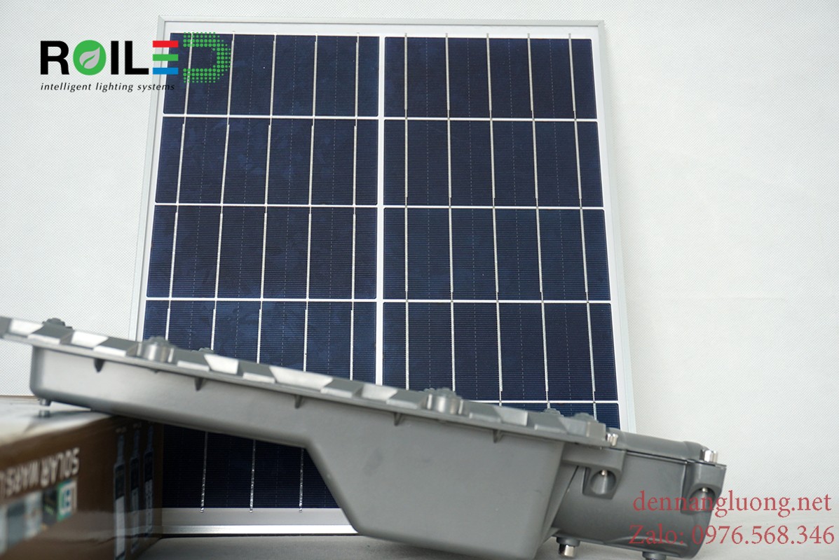 Đèn đường năng lượng mặt trời cao cấp 60W Roiled - RB60W