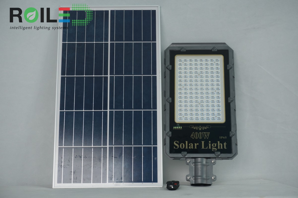 Đèn đường năng lượng mặt trời siêu sáng 400W Roiled - RD400W