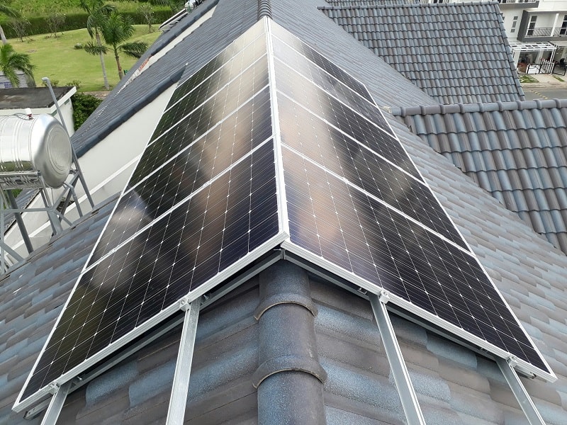 Lắp điện năng lượng hòa lưới cho nhà trọ