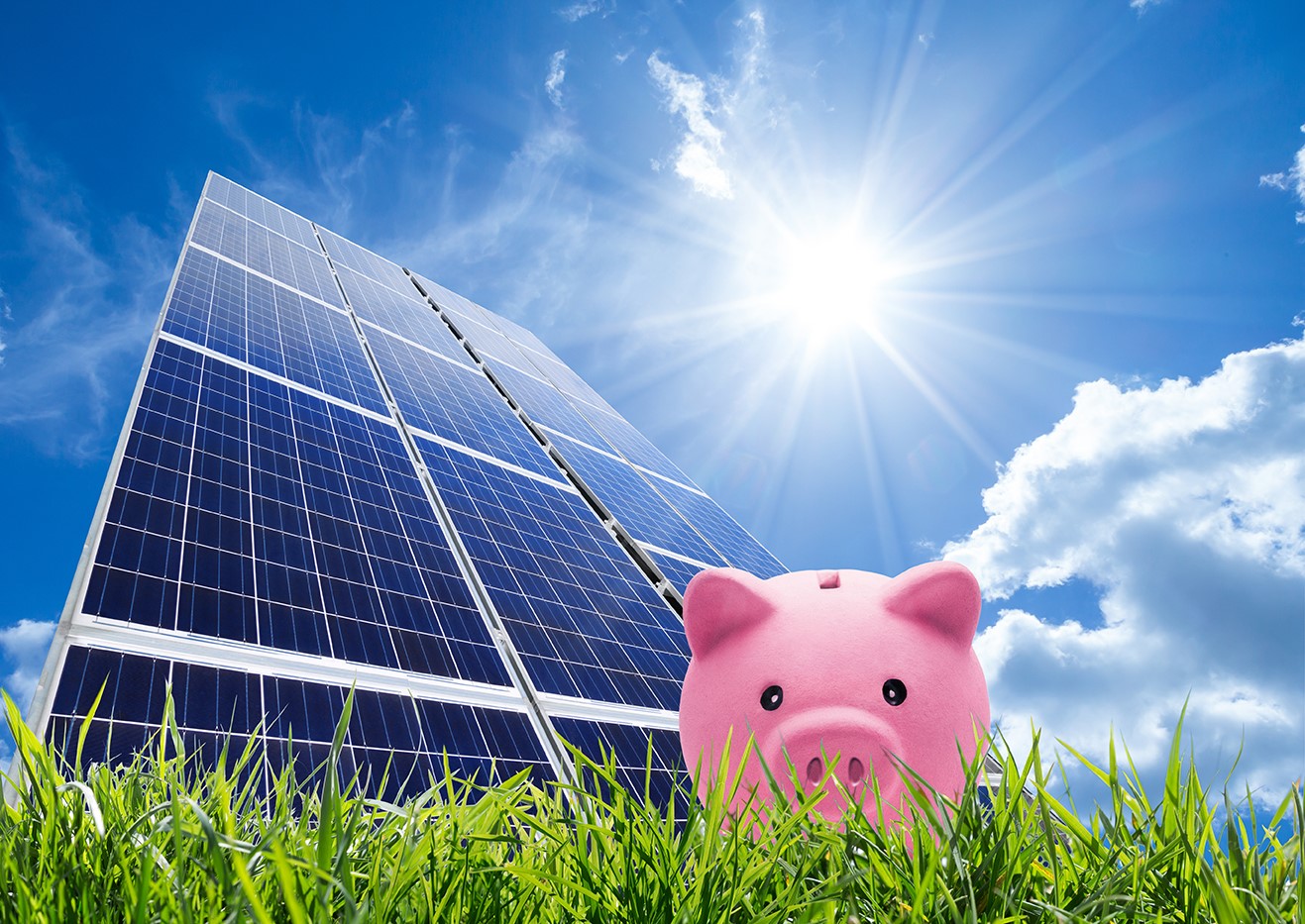 Pin năng lượng mặt trời tiết kiệm điện